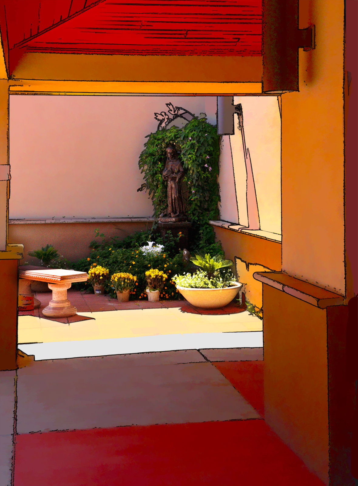 Enclosed Garden