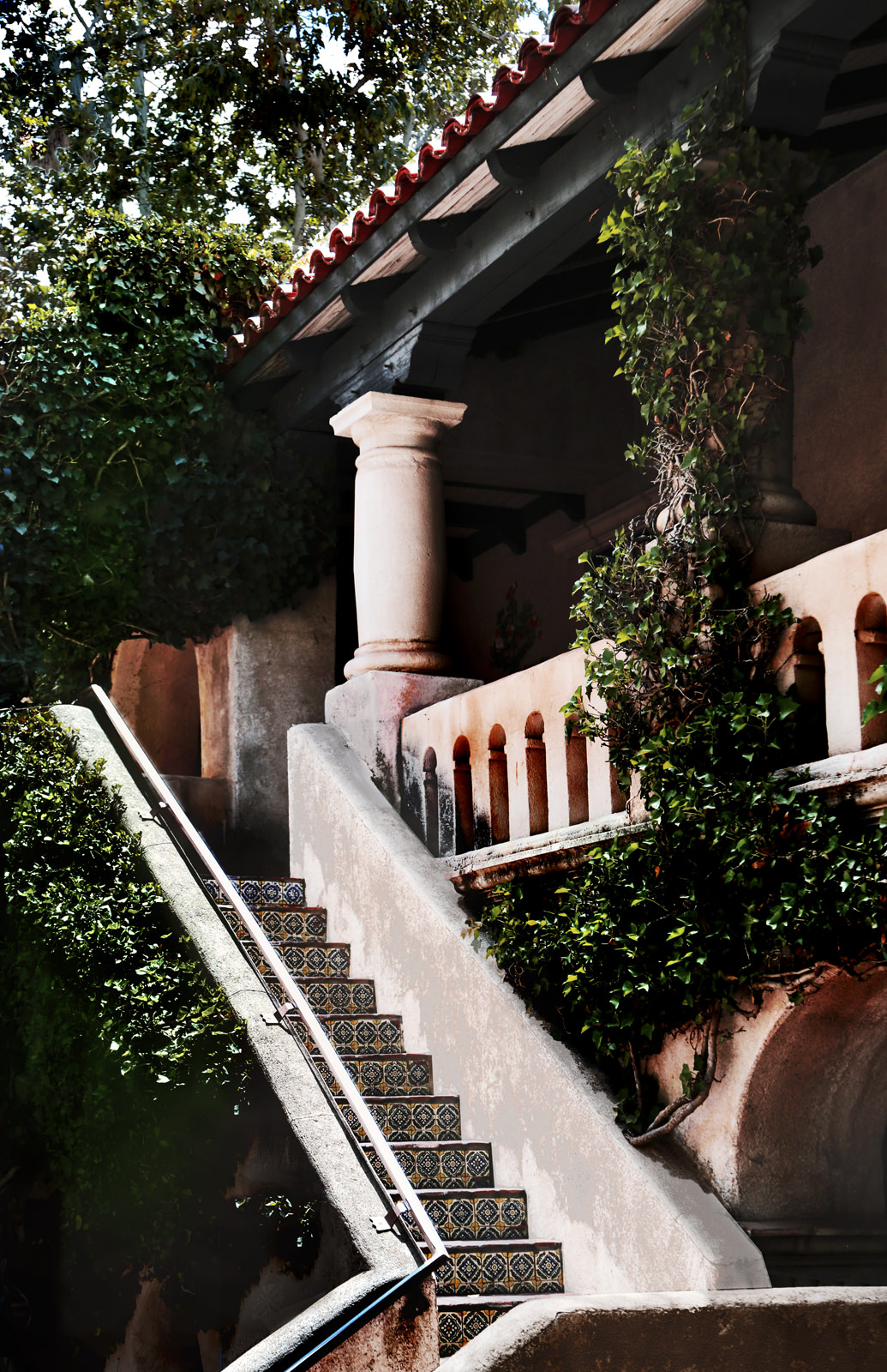 Exterior Stairway at Tlaquepaque