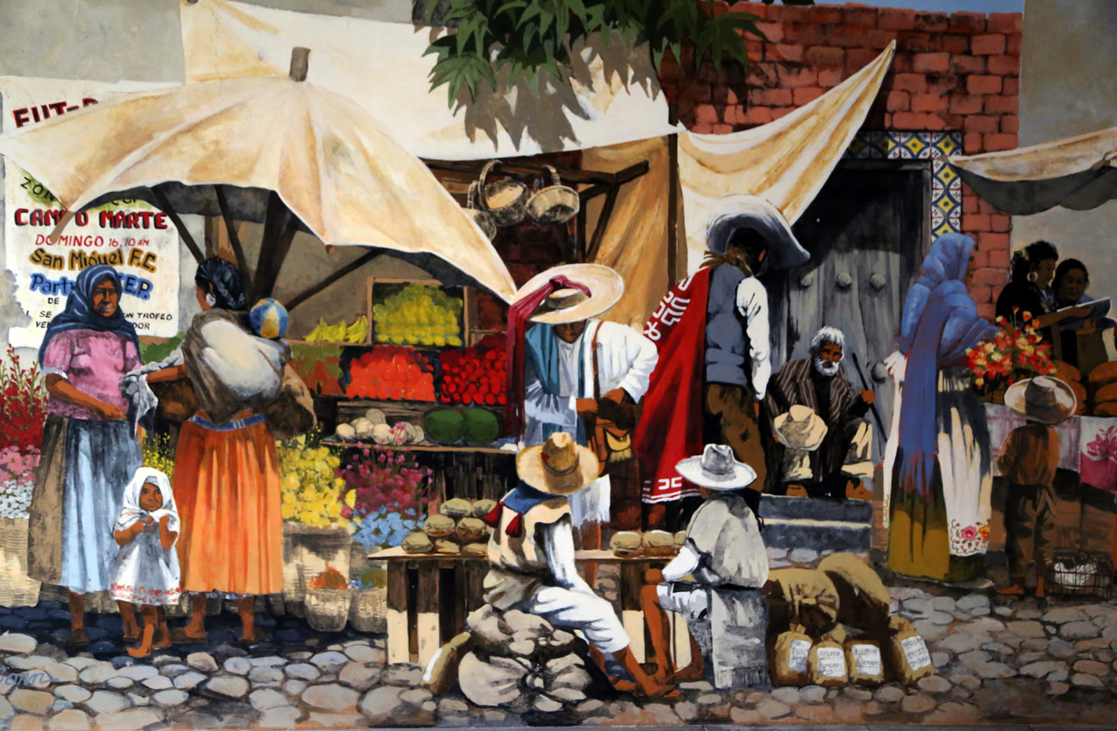 Murall at Tlaquepaque