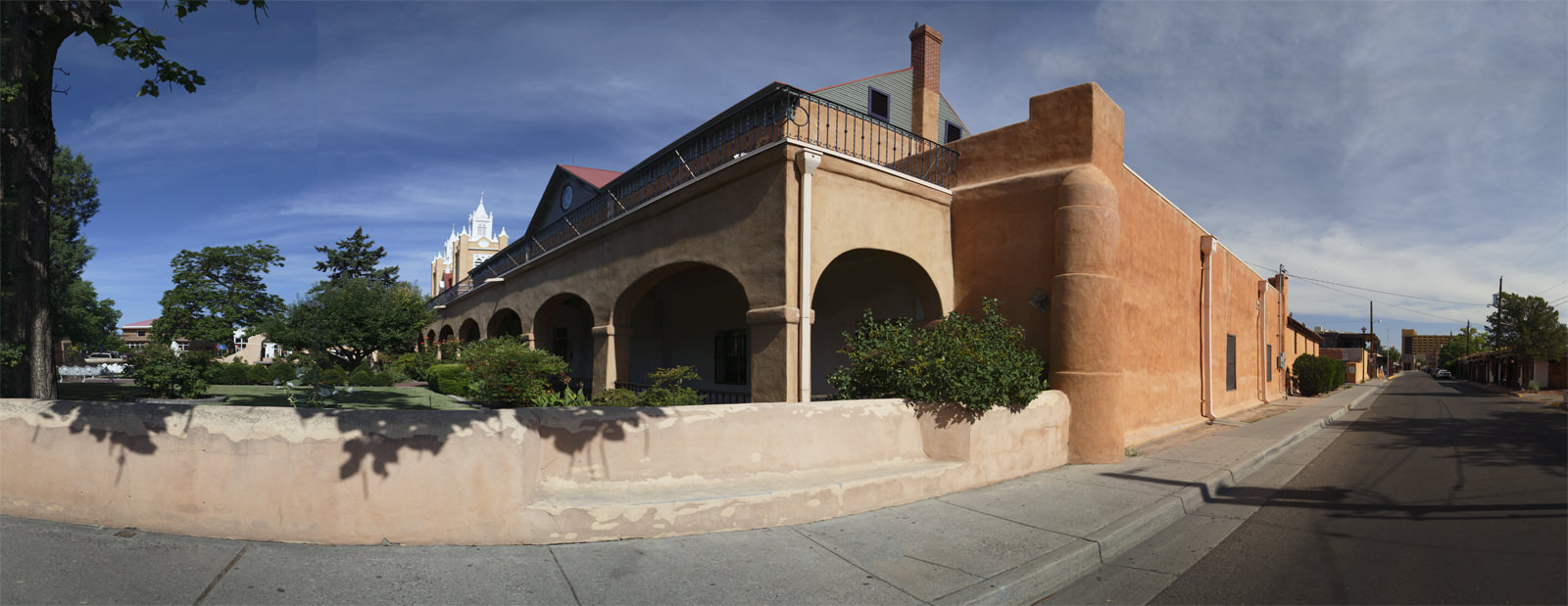 Front and Right Fascade Panorama