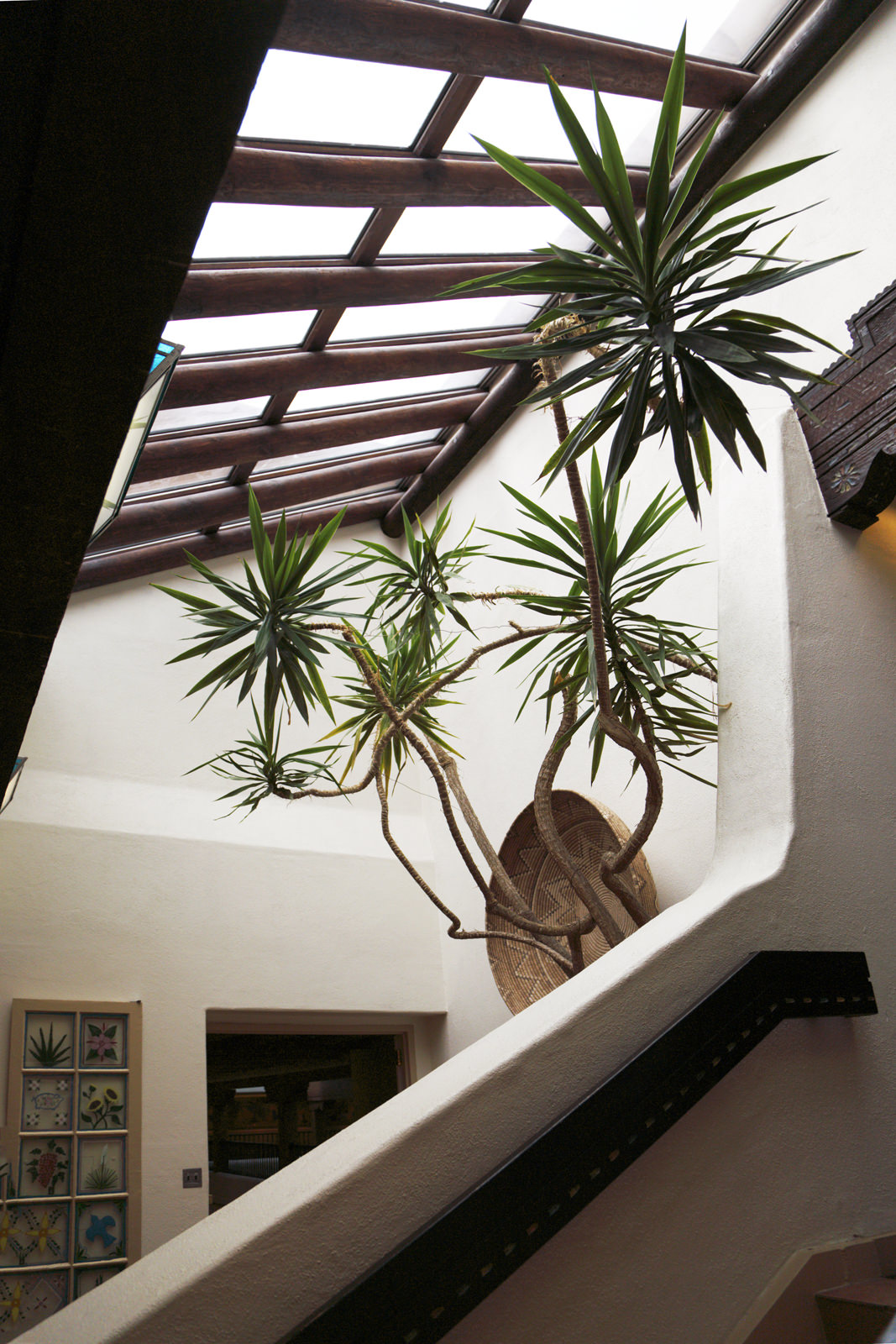 Skylight at La Fonda on the Plaza
