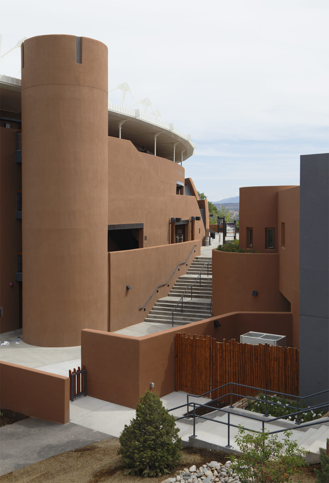 Stationary and Suspended Roof