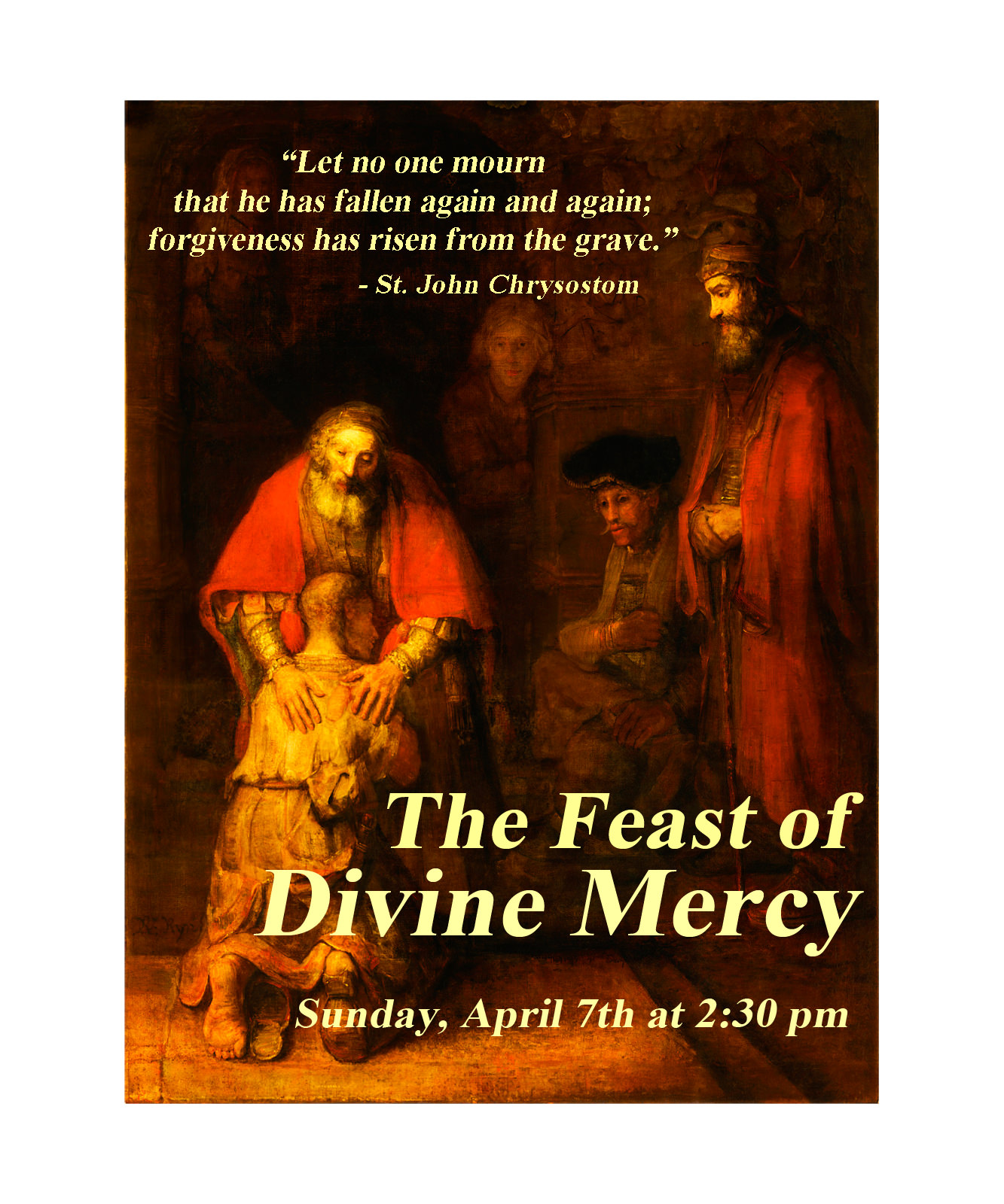 Divine Mercy Poster