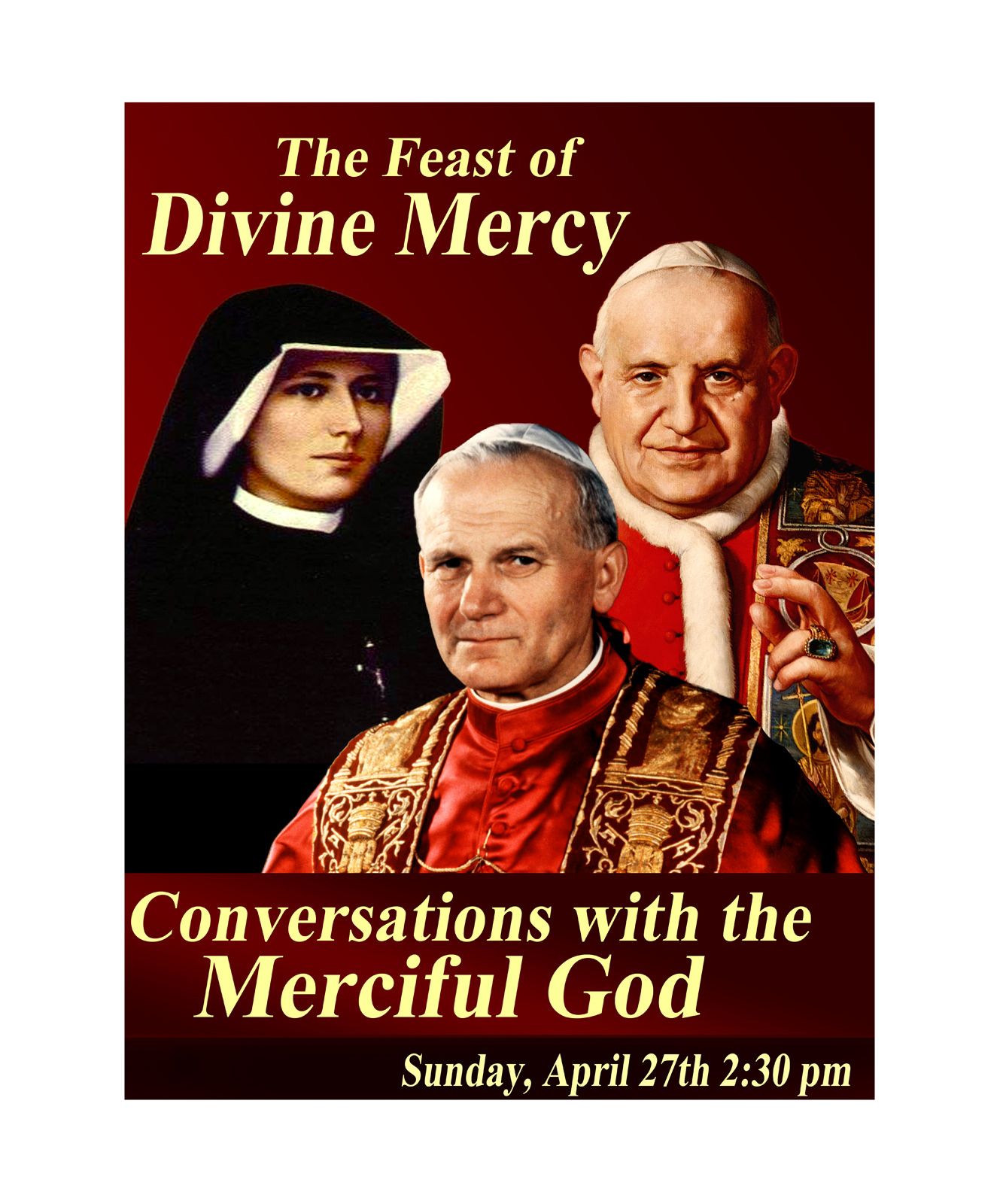Divine Mercy Poster