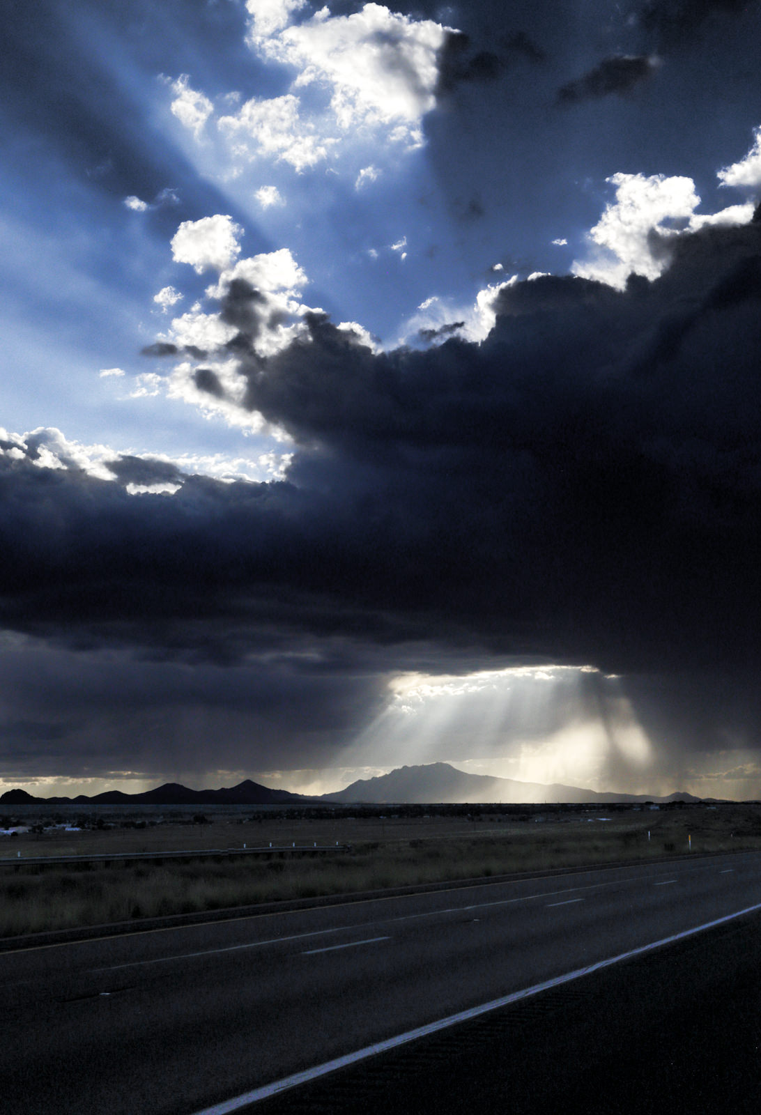Storm over Granite Mountain