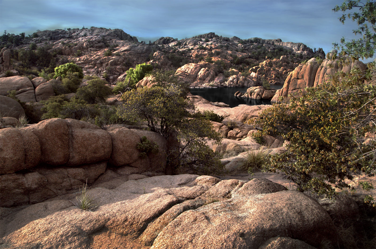 Rock Formation at Watson Lake
