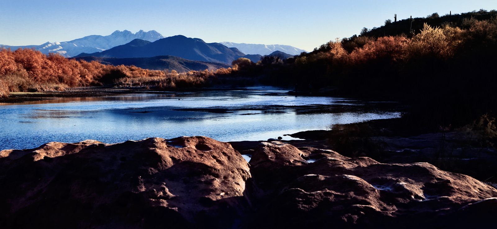 Sunrise at the Salt River
