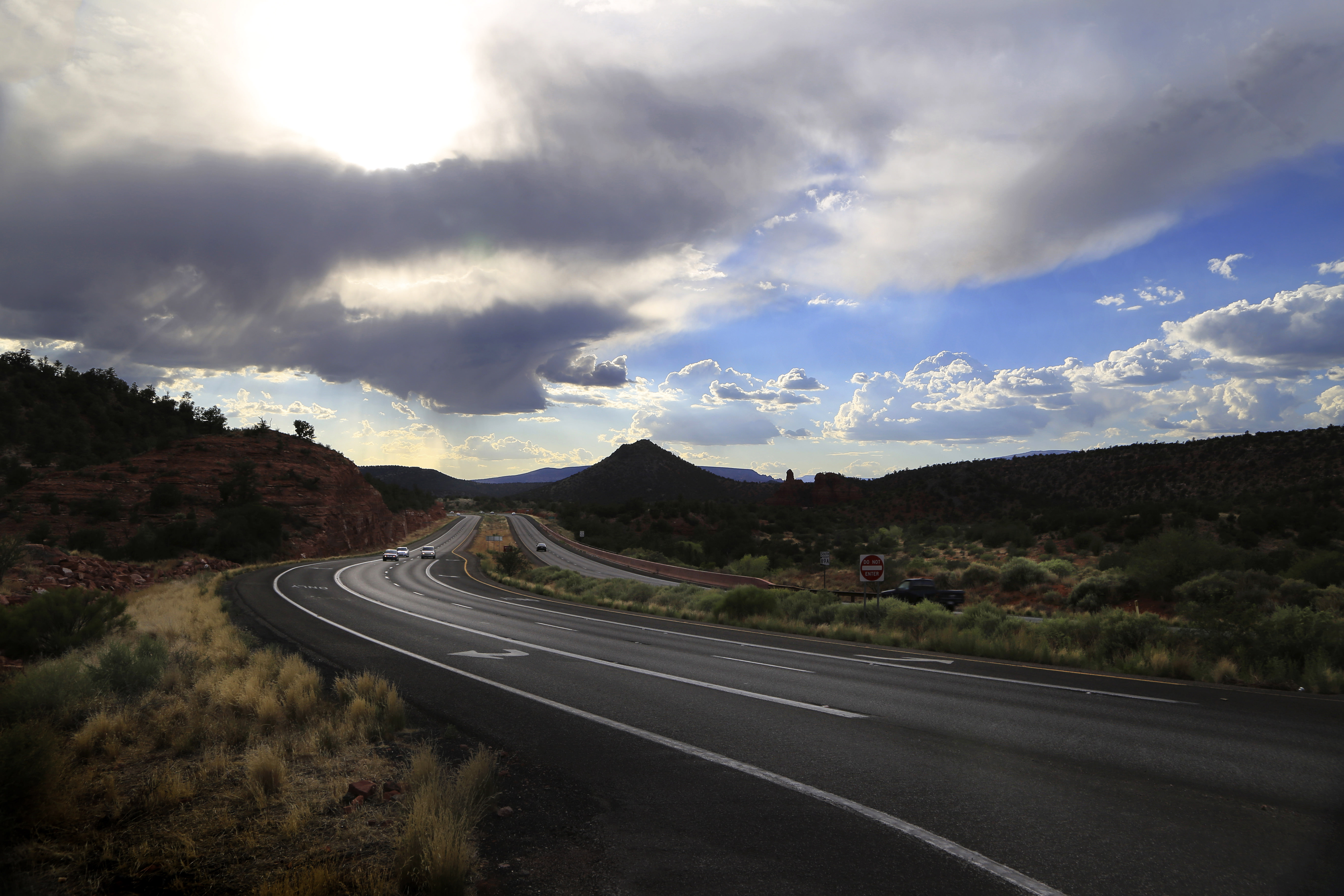 Approaching Storm at Sedona