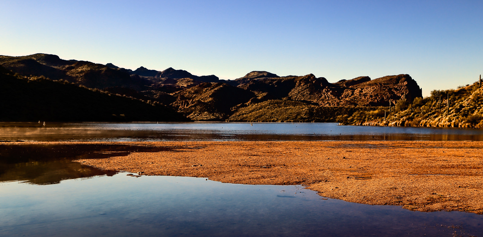 Yellow Mountain at Butcher Jones Recreational Area in Tonto National Forest