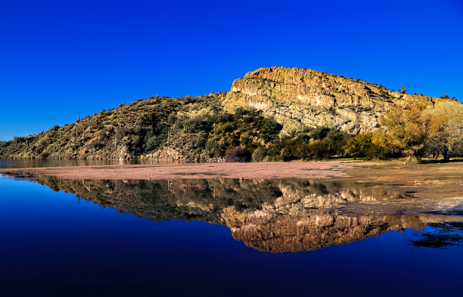 Yellow Mountain at Butcher Jones 
							Recreational Area in Tonto National Forest